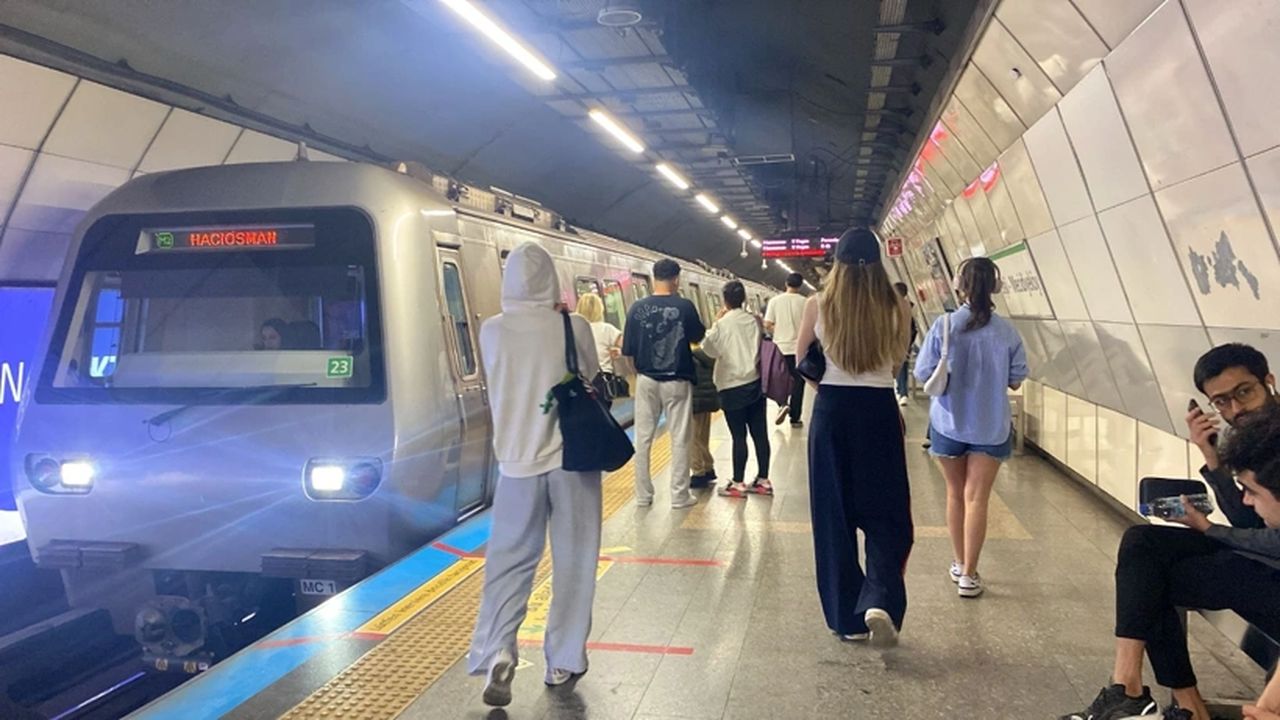 Şişli Mecidiyeköy metrosunda intihar! Metro seferleri durduruldu